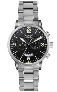 pnske hodinky AVIATOR Airacobra Chrono V.2.13.0.074.5