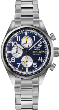 pnske hodinky AVIATOR Airacobra P45 Chrono Auto V.4.26.0.178.5