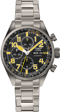 pnske hodinky AVIATOR Airacobra P45 Chrono Auto V.4.26.7.176.5